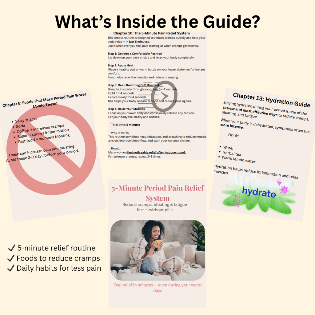 Stop Period Pain Fast — Feel Relief in 5 Minutes Naturally